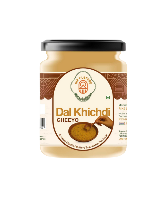 Dal Khichdi Gheeyo | Ready-to-Eat with A2 Gir Cow Ghee