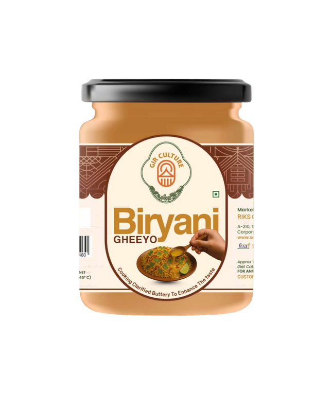 Biryani Gheeyo – Flavored A2 Gir Cow Ghee for Authentic Taste
