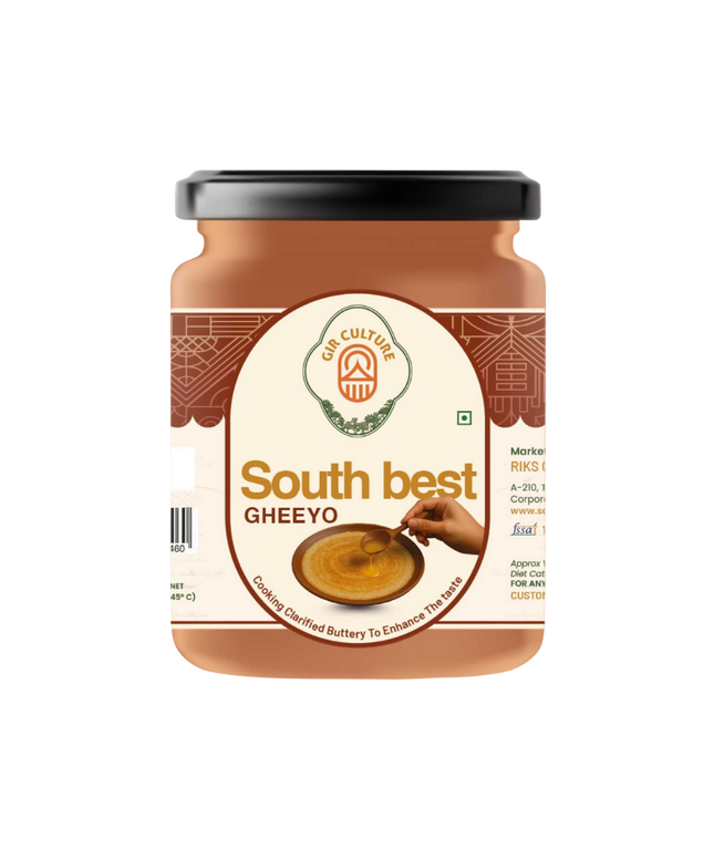 South Best Gheeyo | A2 Gir Cow Ghee with South Indian Spices