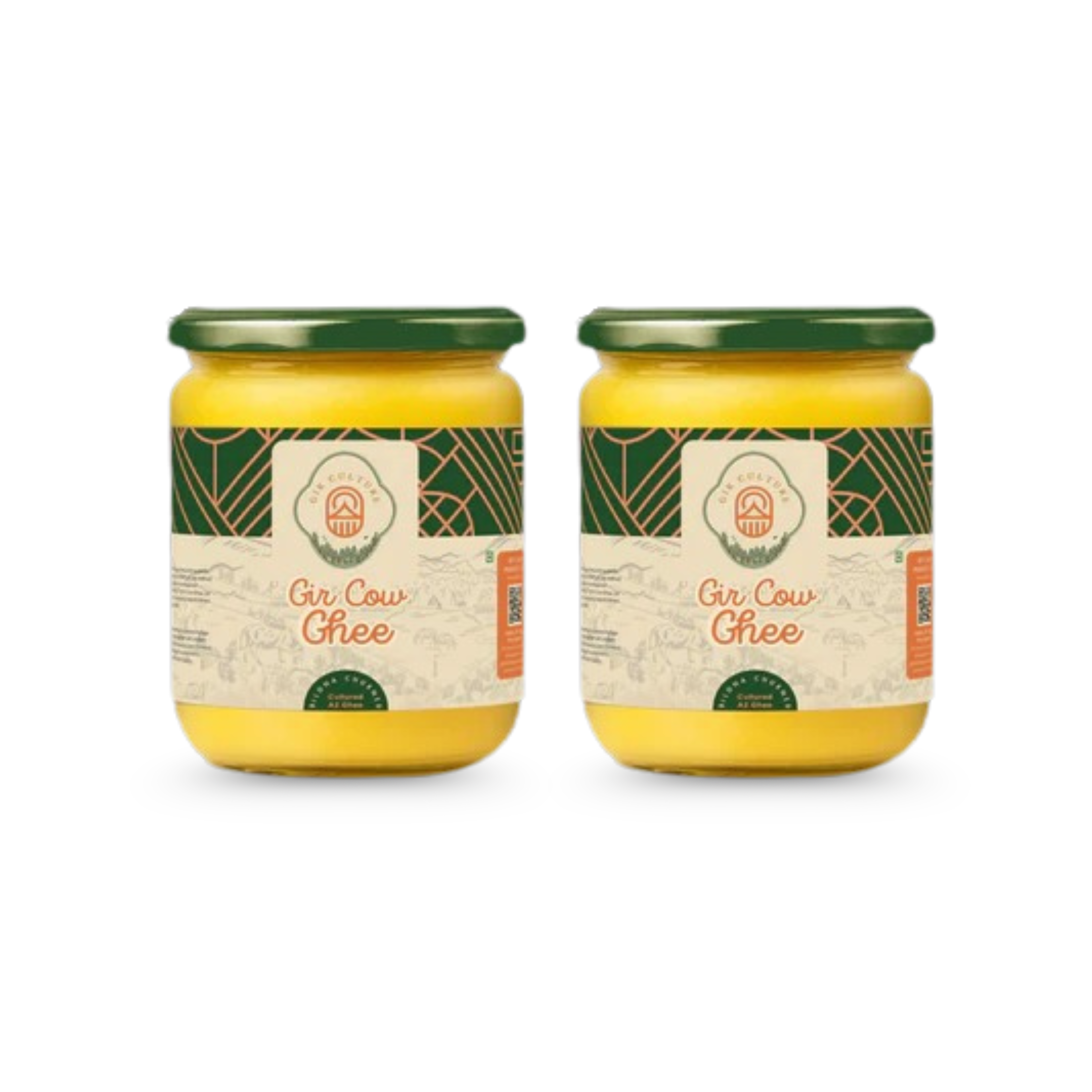 Buy A2 Gir Cow Ghee 500ML Pack of 2 | Bilona Desi Ghee Online